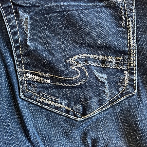 Silver Suki Skinny Jean size 18 waist and 29 long - Picture 6 of 7